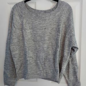 NWOT Victoria's Secret Gray Rhinestone Sweater